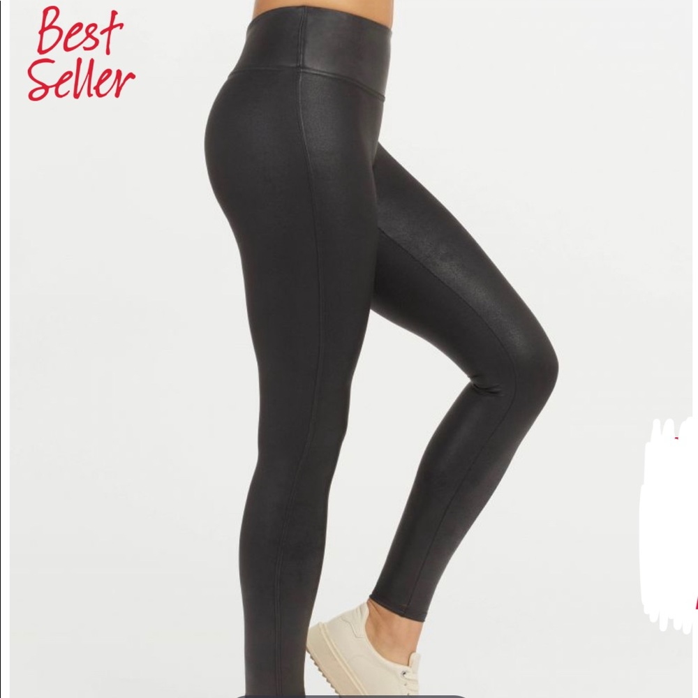 Spanx Faux Leather Leggings